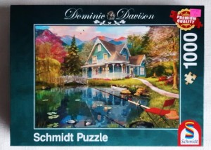 Schmidt puzzel Oude dag aan het meer 1000 stukjes