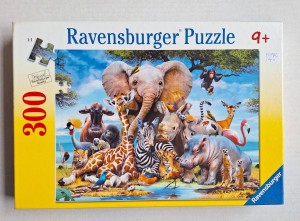 Ravensburger puzzel Afrikaanse vrienden 300 stukjes