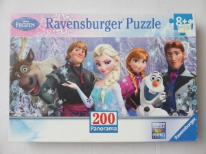 Ravensburger panorama puzzel Frozen 200 stukjes