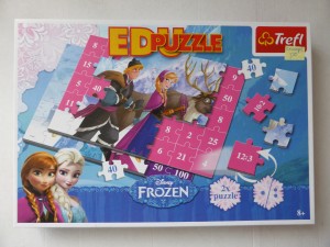 Trefl Frozen Edu puzzel 2x 40 stukjes
