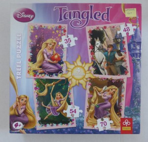 Trefl 4 in 1 puzzel Rapunzel / Tangled