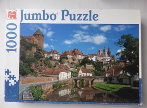 Jumbo puzzel Bourgogne Frankrijk 1000 stukjes