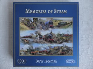 Gibsons puzzel Memories of steam 1000 stukjes