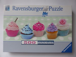 Ravensburger panorama puzzel Cupcakes 500 stukjes