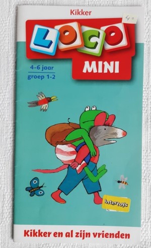 Mini Loco boekje Kikker en al zijn vriendjes, 4 - 6 jaar