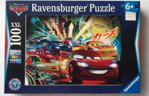 Ravensburger XXL puzzel Cars Neon100 stukjes