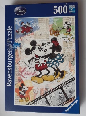 Ravensburger puzzel Vintage Mickey 500 stukjes