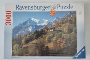 Ravensburger puzzel Zwitserland Walliser alpen 3000 stukjes NIEUW!