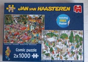 Jan van Haasteren 2x 1000 puzzel Kerst