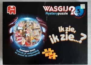 Wasgij Mystery puzzel Zondagse lunch 1000 stukjes