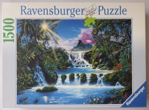 Ravensburger puzzel Betoverende waterval 1500 stukjes
