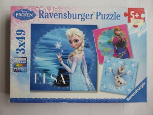 Ravensburger 3 in 1 puzzel Frozen (nieuw € 9,00)